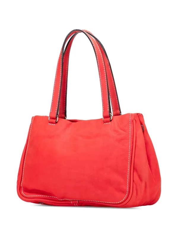 loeweショルダーバックフリンジ Loewe Pre-Owned 2008 ヌバック アナグラム マドリッド フリンジ