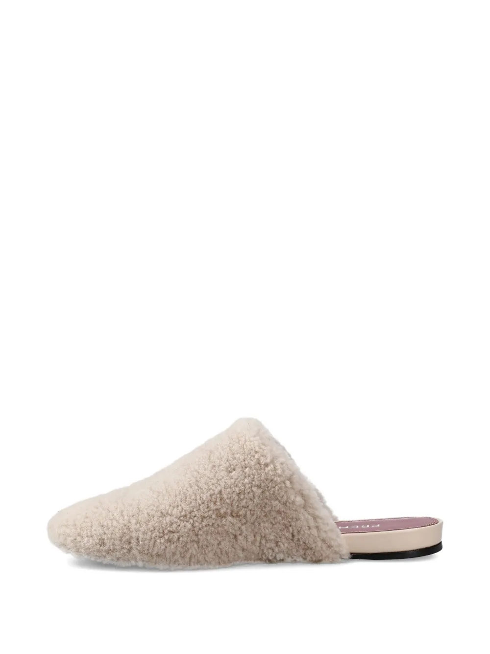 Premiata shearling slippers White