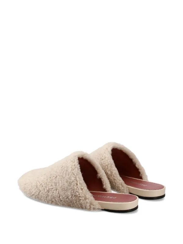 Premiata Shearling Slippers White FARFETCH PH