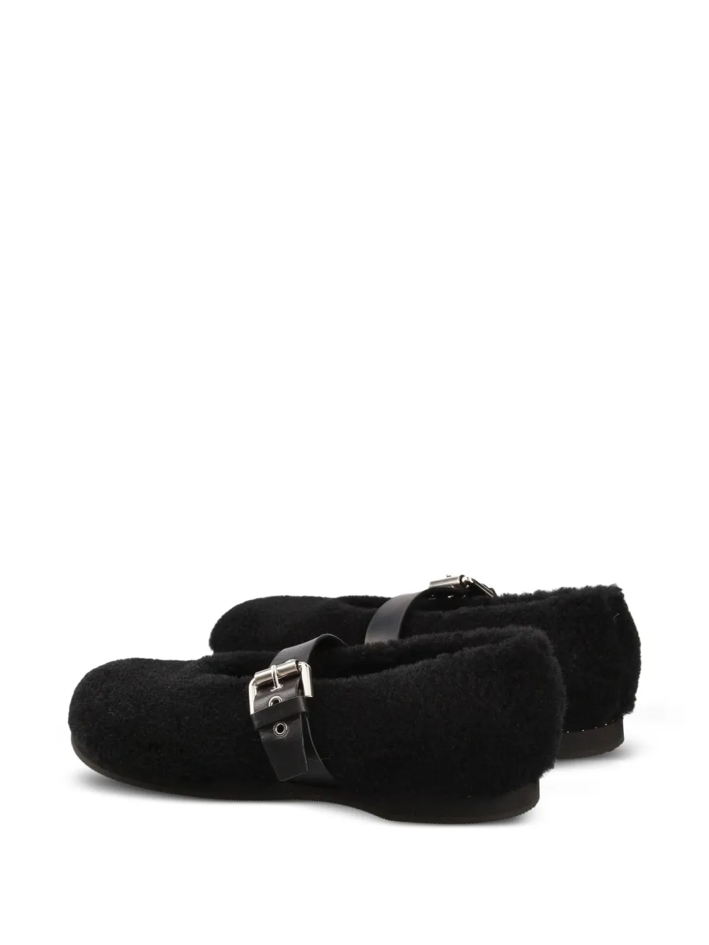 Premiata Lammy ballerina's met gespsluiting Zwart