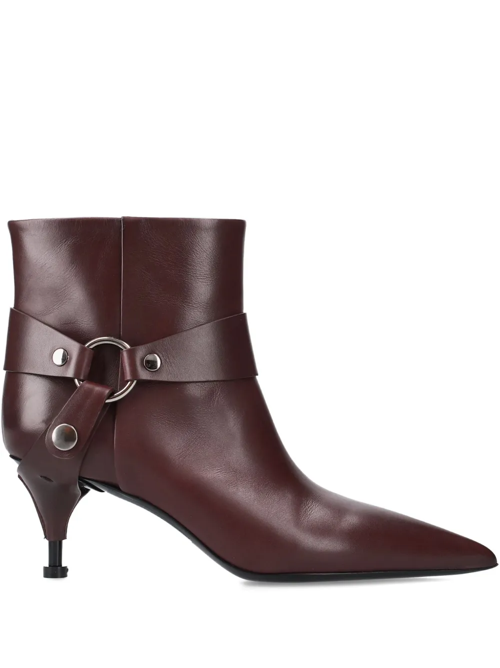 Premiata leather ankle boots Brown