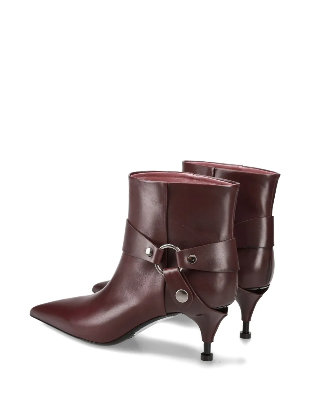 Premiata leather ankle boots Brown