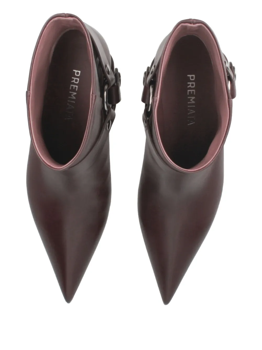 Premiata leather ankle boots Brown