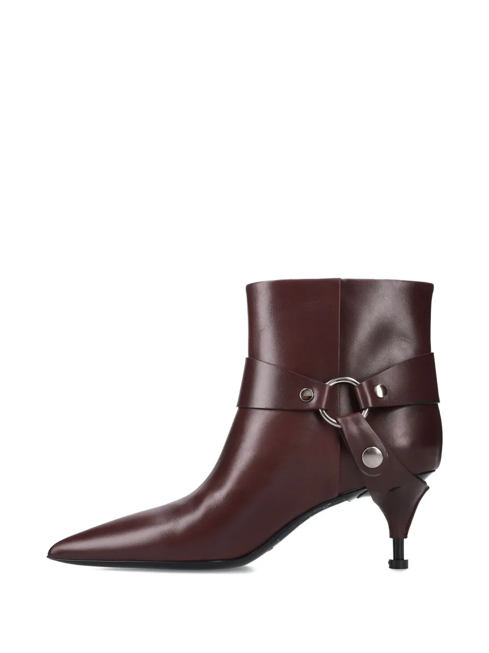 Premiata leather ankle boots Brown