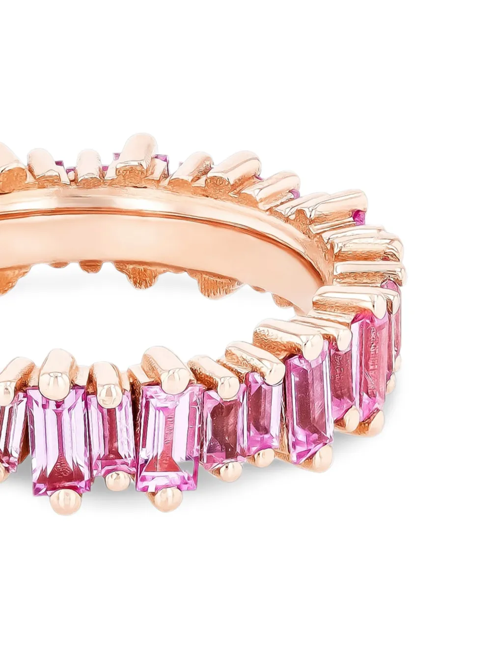 Suzanne Kalan bague en or rose 18ct à saphir | Image 2