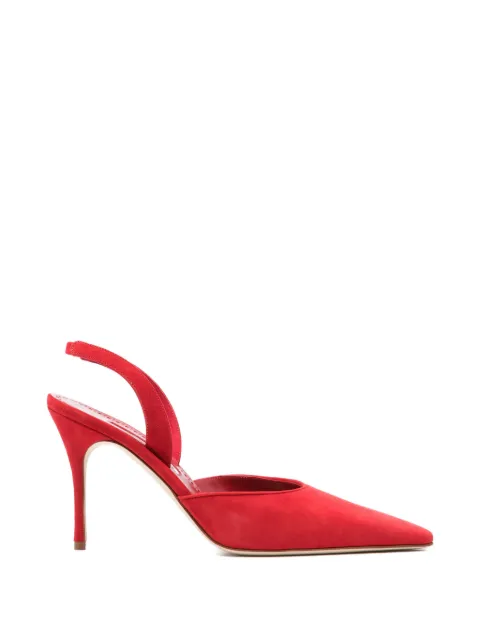 Manolo Blahnik zapatos de tacón Borelapla con tira trasera