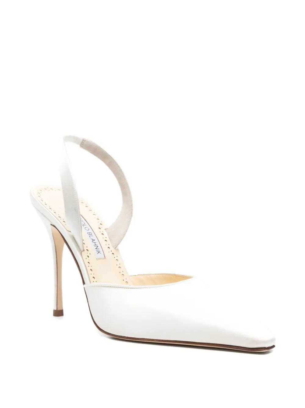 Manolo Blahnik Borelapla pumps Wit