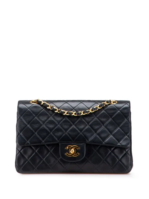 CHANEL Pre-Owned 1989-1991 Medium Classic Lambskin Double Flap shoulder bag