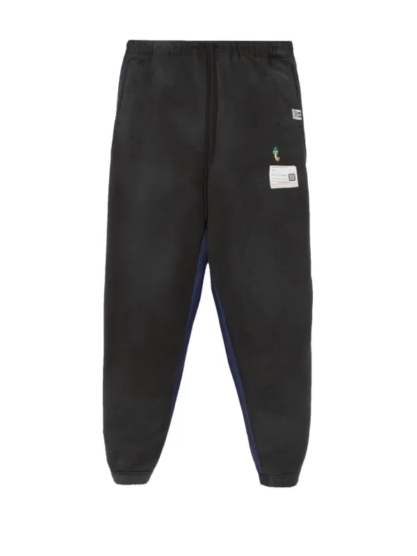 Maison MIHARA YASUHIRO パッチ トラックパンツ | ブラック | FARFETCH JP