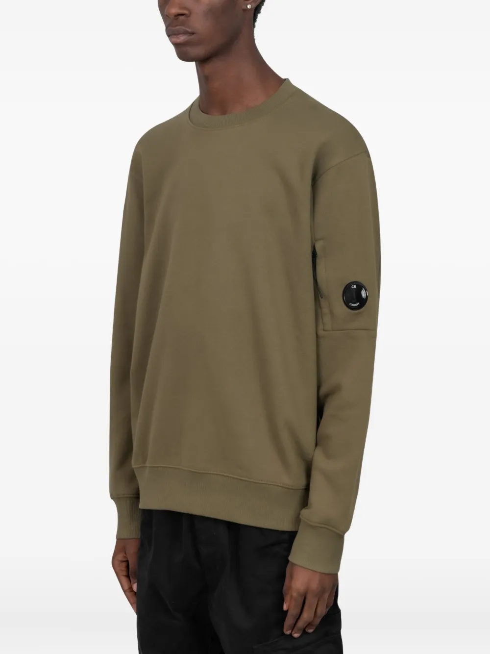 C.P. Company Sweater met ronde hals - Groen