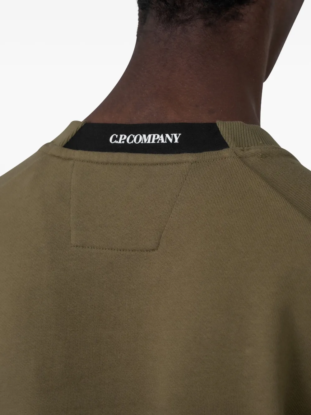 C.P. Company Sweater met ronde hals Groen