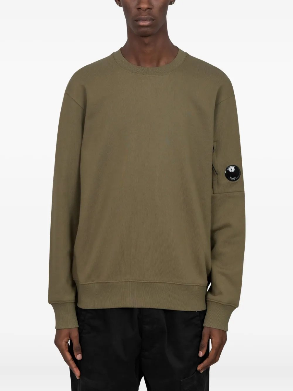 C.P. Company sudadera con cuello redondo | verde | Image 1