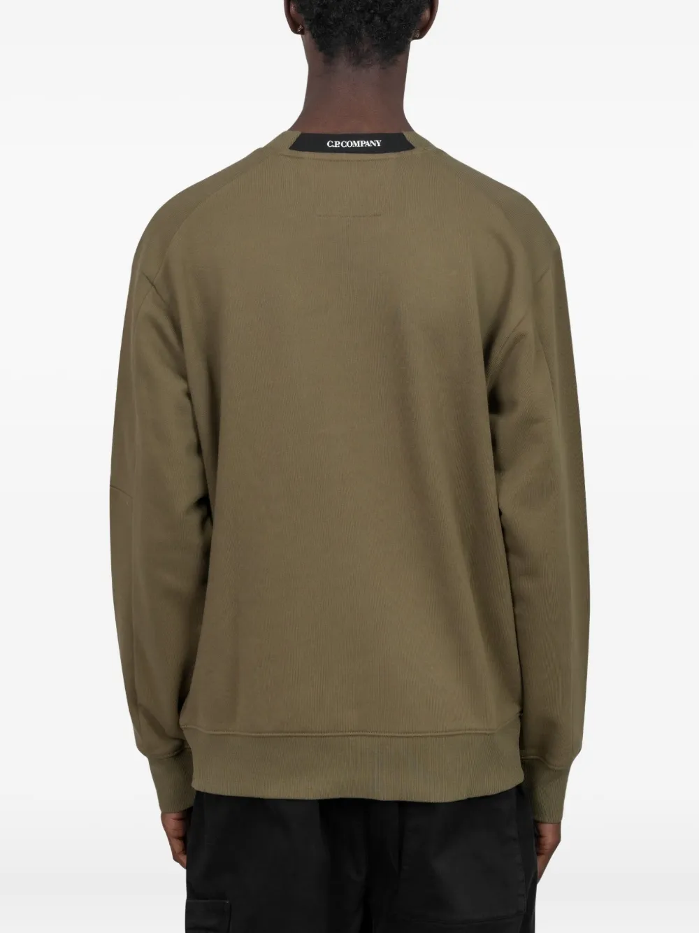 C.P. Company Sweater met ronde hals Groen