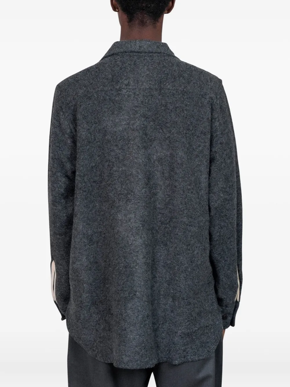 Universal Works Button-up overhemd Grijs