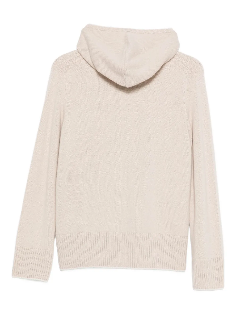 Eleventy Hoodie met rits - Beige