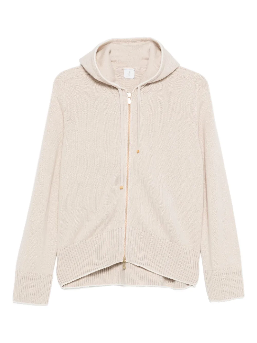 Eleventy zip-up hoodie | Neutrals | Image 1