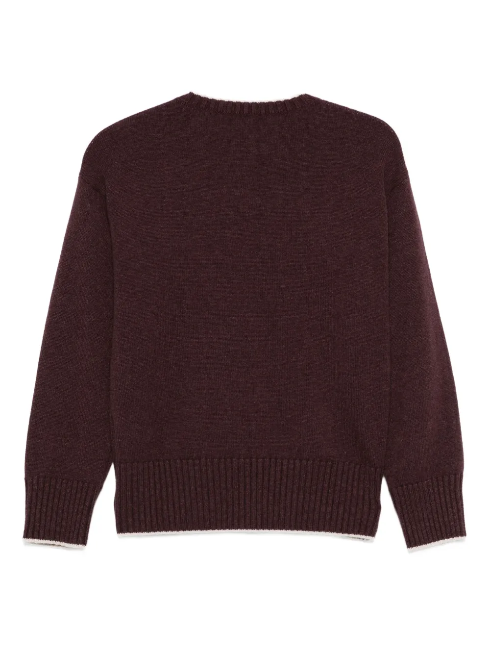 Eleventy contrasting-trim sweater | Knitted Sweaters | Image 2