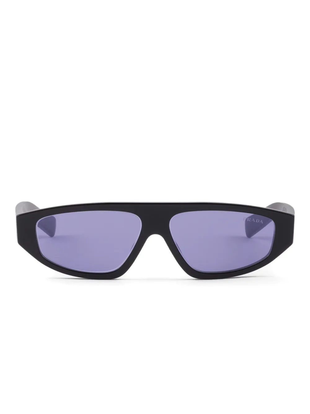 Prada Eyewear geometric-frame sunglasses Zwart
