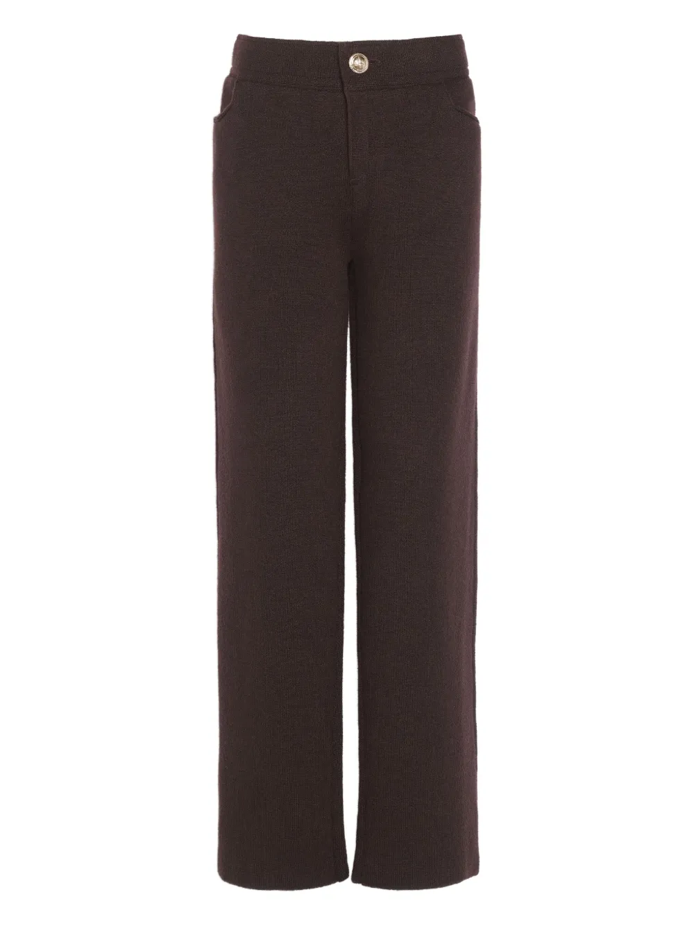 Barrie Kasjmier broek Bruin