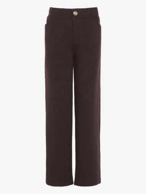 Barrie cashmere knit trousers
