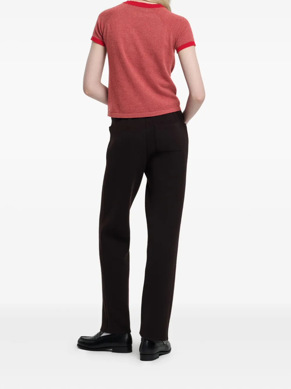 Barrie Kasjmier broek Bruin