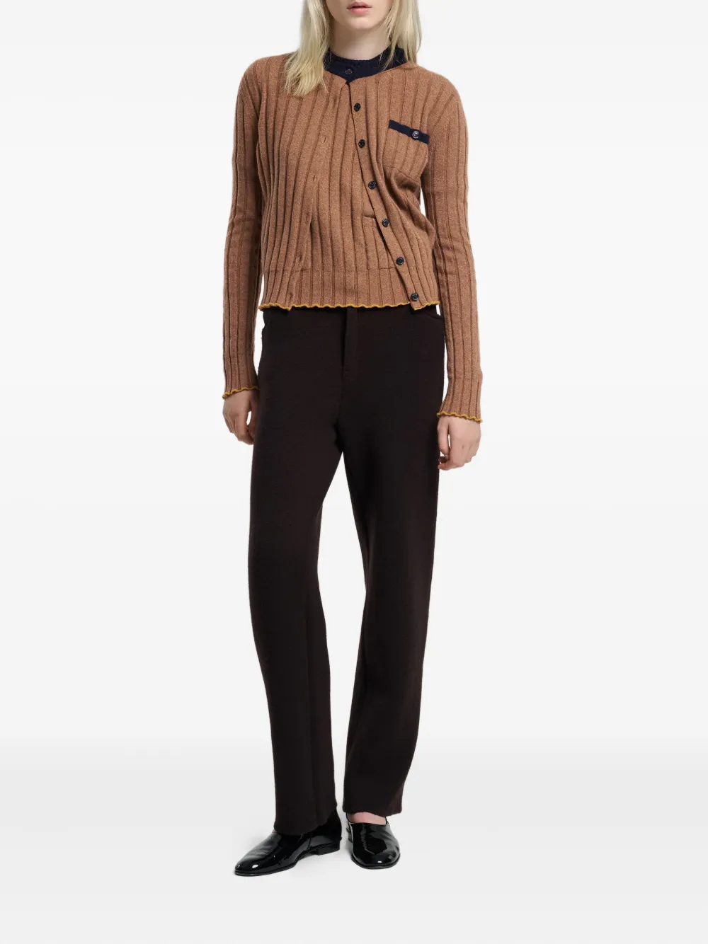 Barrie ribbed cardigan | Cardigans | Image 2