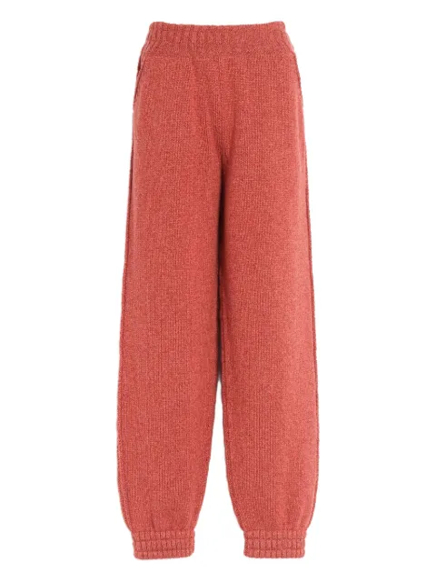 Barrie knitted cashmere trousers