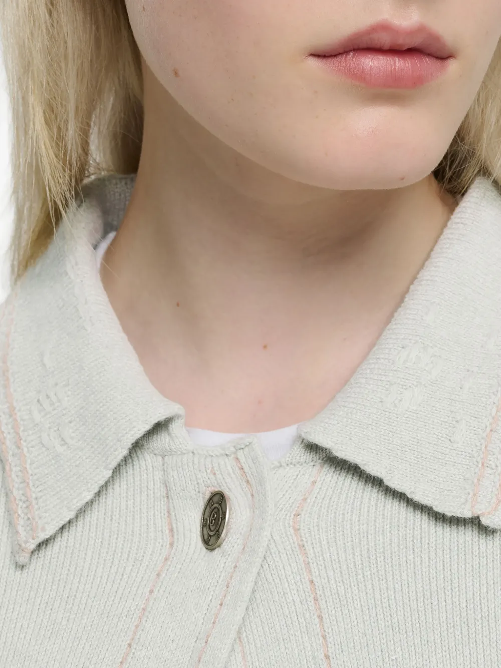 Barrie Jack met denim-effect Groen