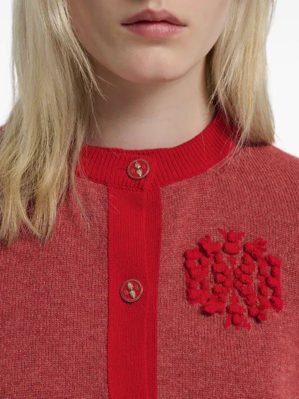 Barrie カシミア カーディガン | レッド | FARFETCH JP