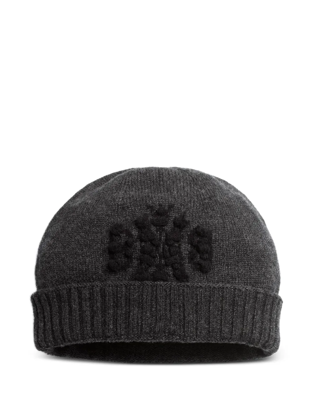 Barrie Kasjmier muts met B-logo Zwart