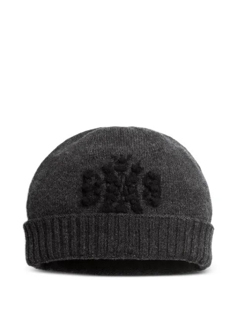 Barrie cashmere B-logo beanie hat