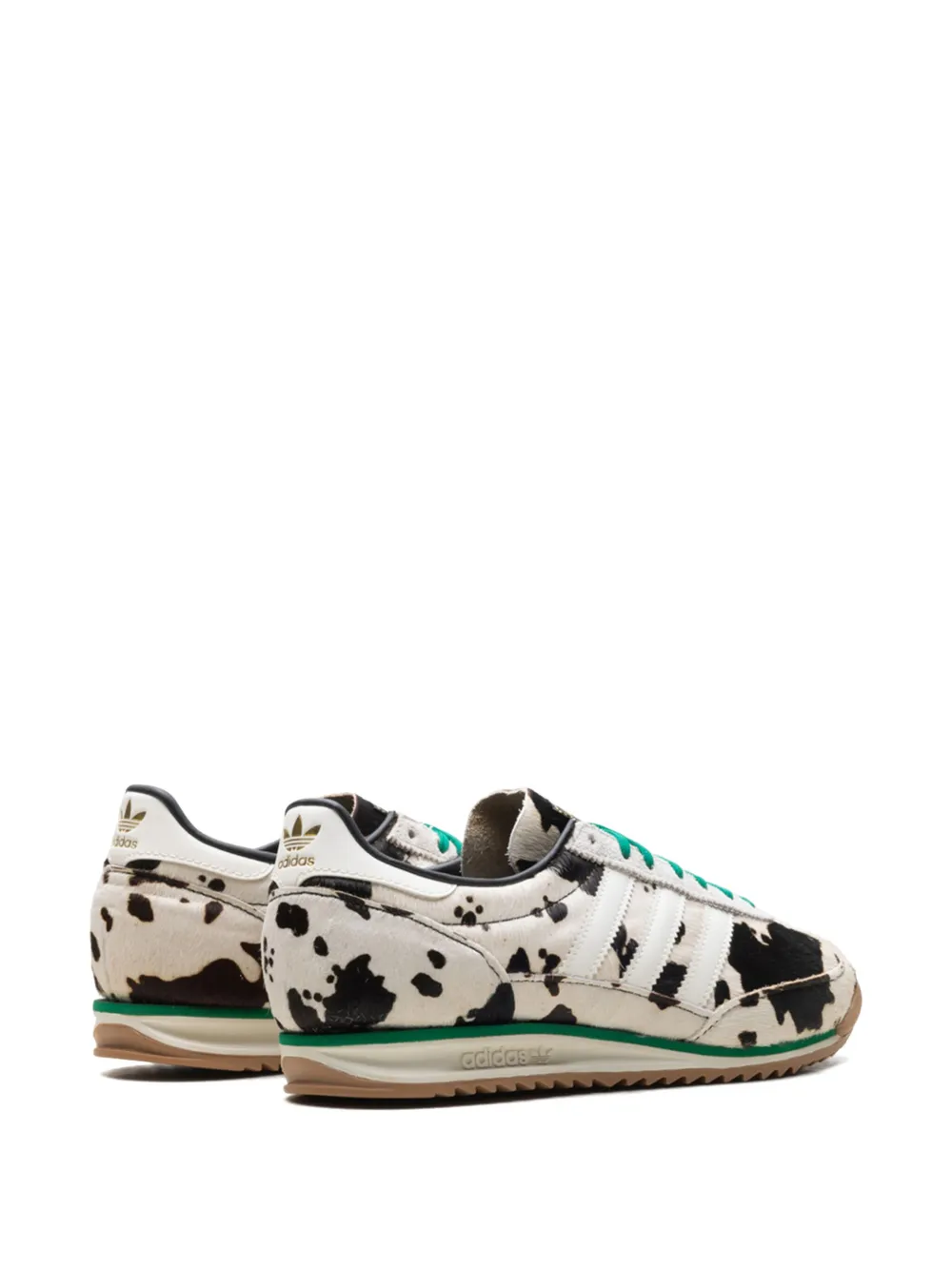 adidas SL72 cow-print sneakers Neutrals