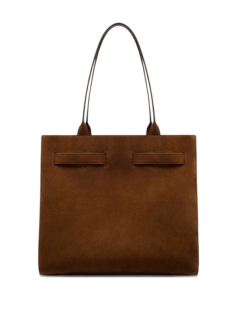 TOM FORD medium Audrey suede tote bag - Bruin