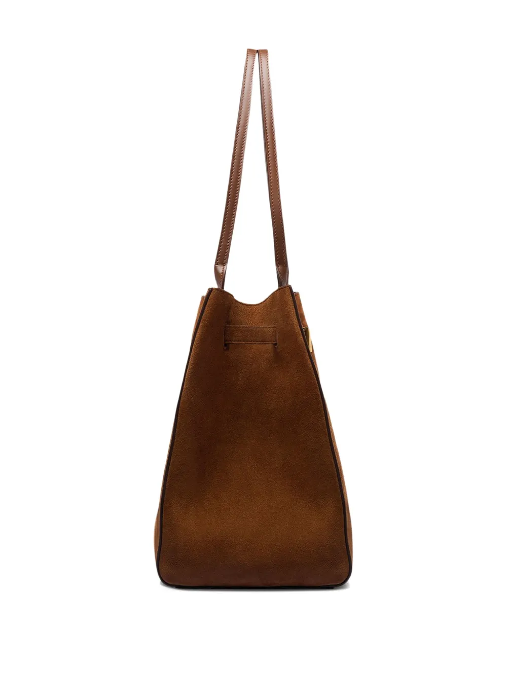 TOM FORD medium Audrey suede tote bag Bruin