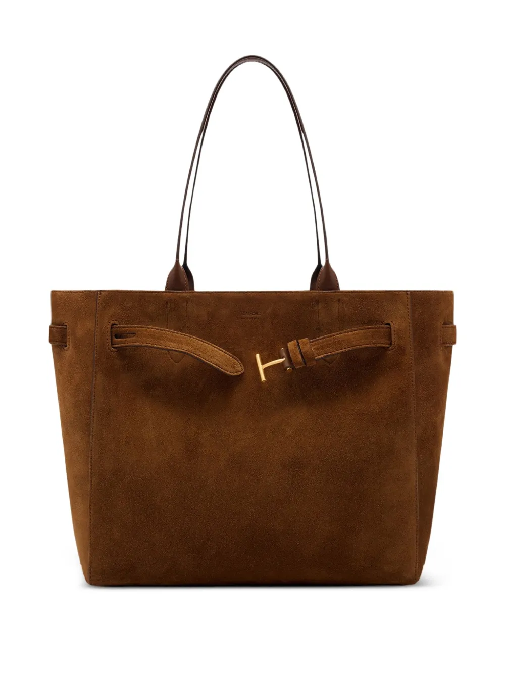 TOM FORD Medium Audrey suède shopper Bruin