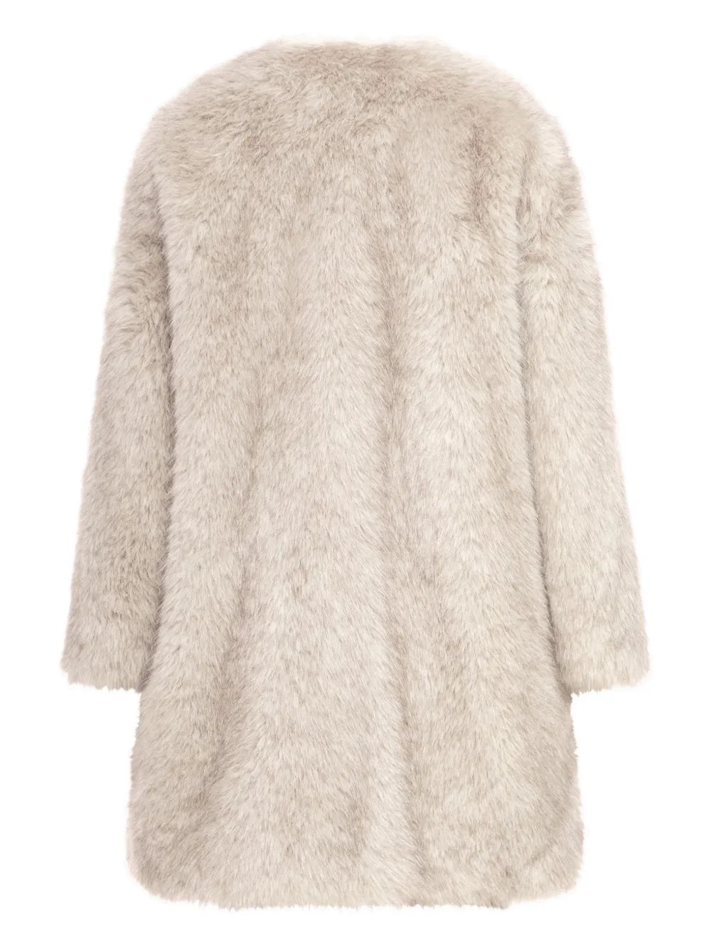 Max Mara Jas van imitatiebont Beige