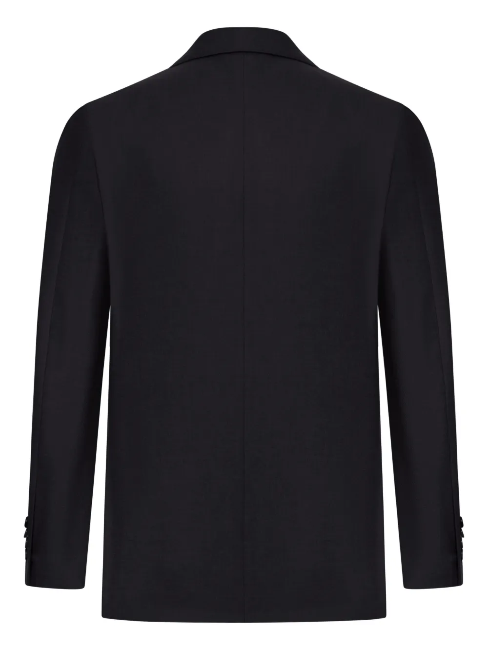 Lardini cashmere two-button blazer Zwart