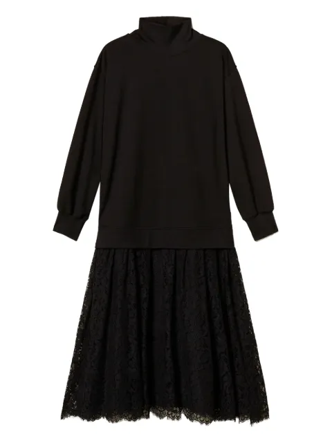 TWINSET fleece midi dress