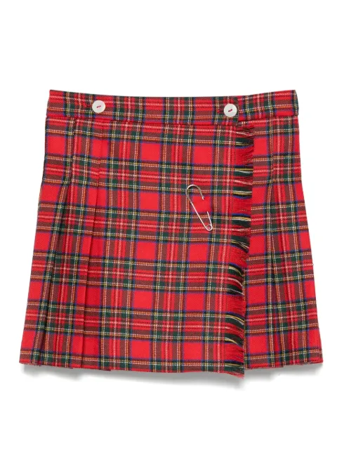 Mariella Ferrari Gonna plissettata tartan