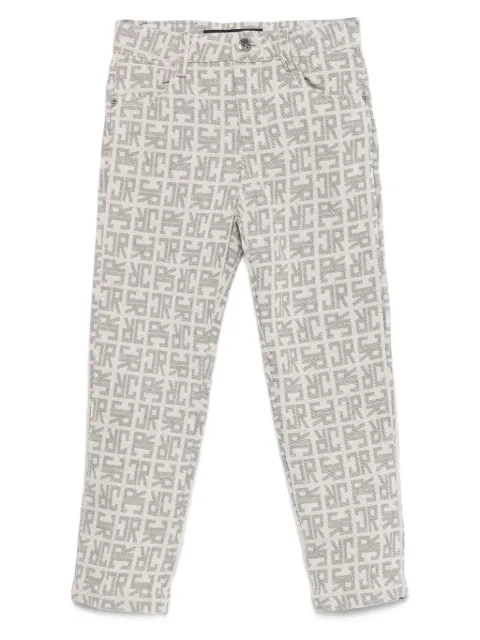 John Richmond Junior logo-print jeans