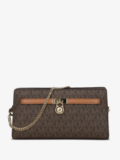 Michael Michael Kors 经典logo搭链斜挎包