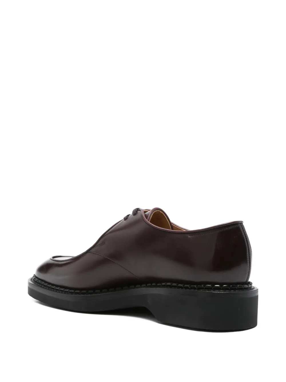 John Lobb Smith leren derby schoenen Bruin