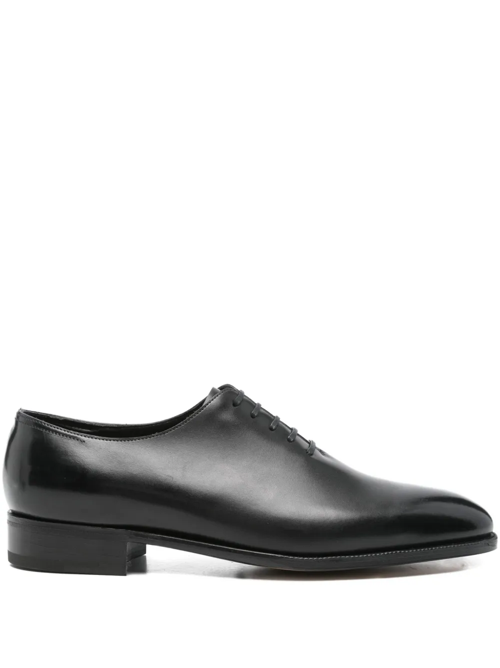 John Lobb leather lace-up oxford shoes | Black | Image 1