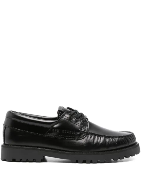 Copenhagen leather lace-up loafers