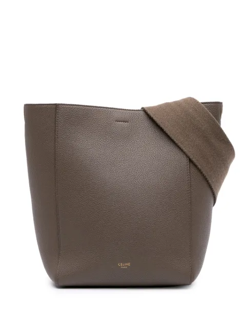 Céline Pre-Owned 2021 Small Soft Grained Calfskin Seau Sangle bucket bag