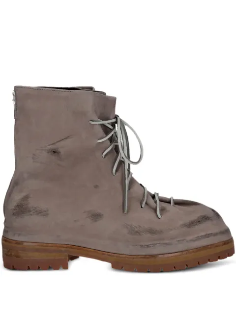 424 distressed leather boots