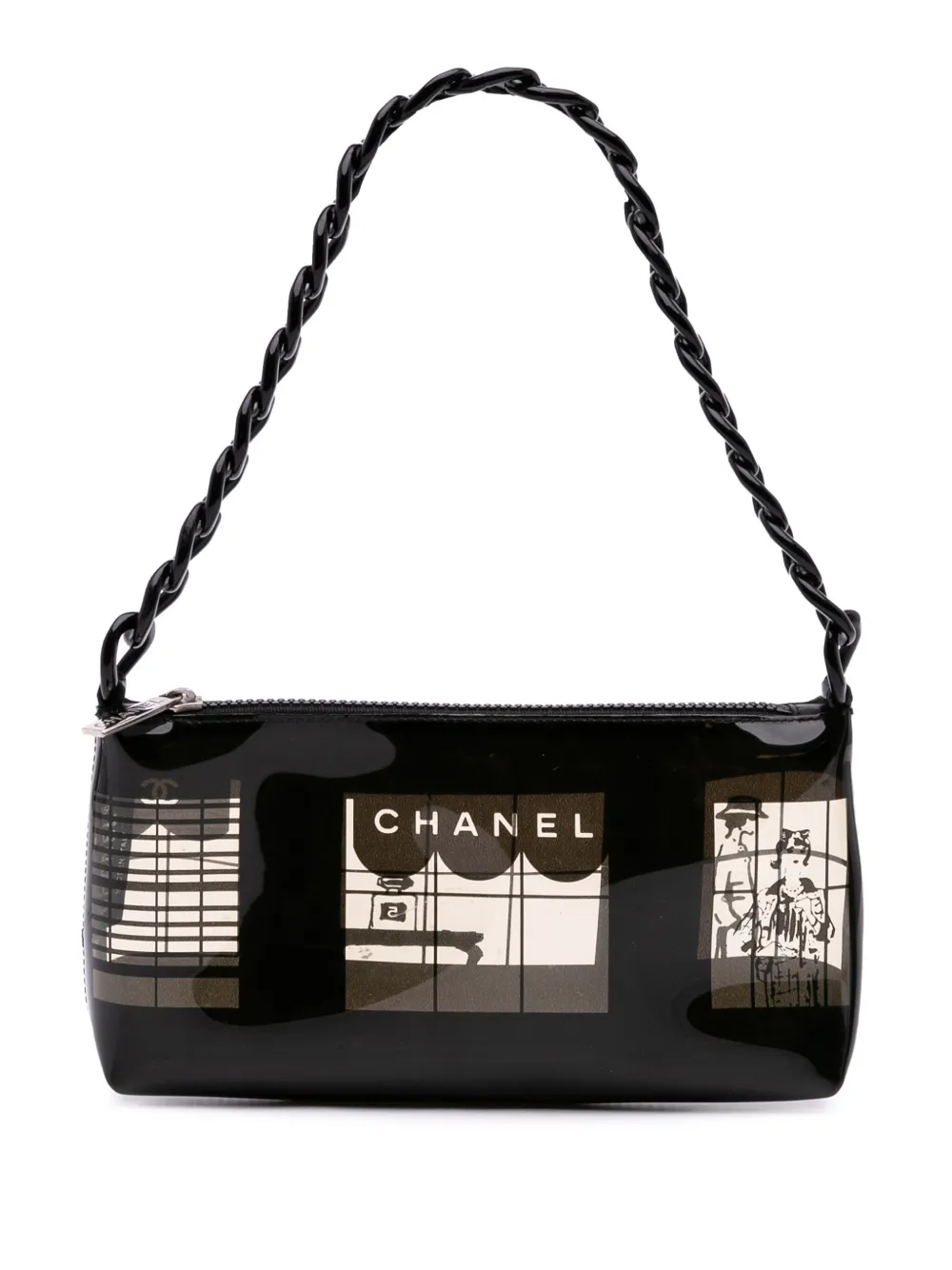 2003-2004 Vinyl Coco Window Pochette handbag