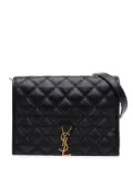 Saint Laurent Pre-Owned 2019 Small Quilted Lambskin Becky Chain shoulder bag - Black