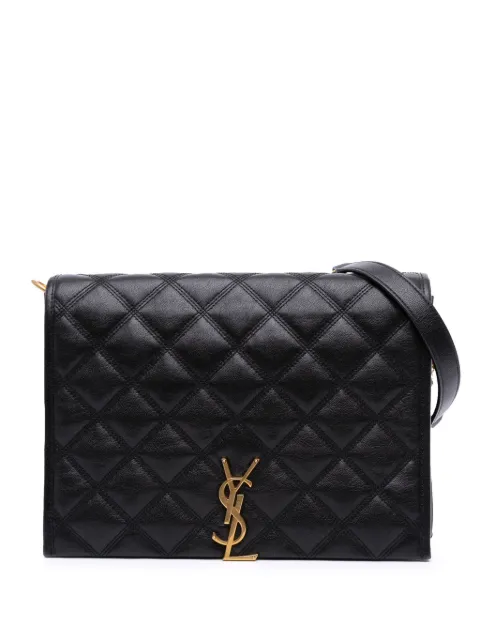 Saint Laurent Pre-Owned 2019 Small Quilted Lambskin Becky Chain shoulder bag