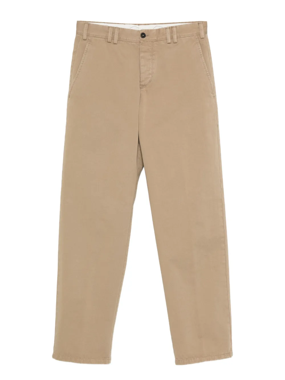 Pantaloni Torino cotton twil  trousers | Brown | Image 1